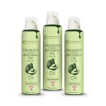 Pure Nutrition Avocado Oil Cooking Spray 600ml (200ml X 3) – 100% Organic, Extra Virgin, Cold Pressed | Use 10X Less Oil for Healthy Cooking, Baking, Frying & Skin Care | Ideal for Salads, Sauteing