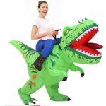 Dinosaur Costumes for Adults,Inflatable Costume Adult,Funny Halloween Costumes for Men/Women,Blow Up Costume Adult Size