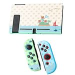 Nintendo Switch Animal Crossing Strong Hard Wearing TPU Rubber Case Shell Protective Cover for Switch and Joy Cons