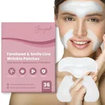 Forehead Wrinkle Patches and Smile 