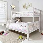 Noa and Nani - Hanna Triple Bed Bunk Bed - (White)