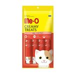 Me-O Creamy Cat Treats for All Life Stages-Crab Flavor 60 G Pack of 12 (720G)