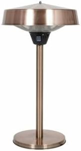 La Hacienda Copper Series Tabletop Heater Modern