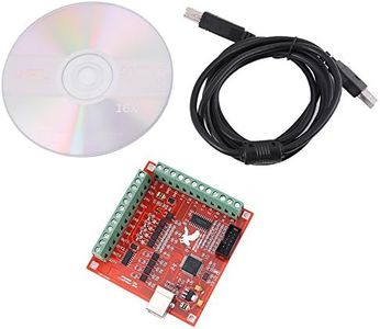 DIY CNC Controller Card, USB 4-Axis Linkage Stepper Motor Motion Control Card, 100Khz Motion Controller Card Board for CNC Engraving