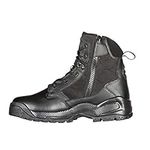 5.11 Men's ATAC 2.0 6" Tactical Side Zip Military Boot, Style 12394, Black, 8.5 M US