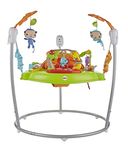 Fisher-Price Roarin' Rainforest Jumperoo Baby Bouncer Girls and Boys | Baby Jumper Bounce Chair with Lights, Music and Baby Toys | 360 Baby Jumpers and Bouncers | Baby Bouncer Jumper 6 months+, CHM91