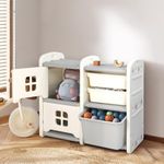 BoPeep Drawer Storage Cabinet Shelf Chest Classified Toys Box Organiser Storage Rack Multi-layer Pull-out Bins Unit Cupboards for Playroom Bedroom, Kids Baby's Clothes(67cmx30cmx60cm)