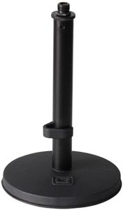 Gator Frameworks GFW-MIC-0600 Weighted Round Based Short Desktop Mic Stand Standard