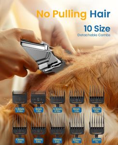 oneisall Dog Clippers – Cordless, Low Noise, Waterproof Pet Grooming Shaver