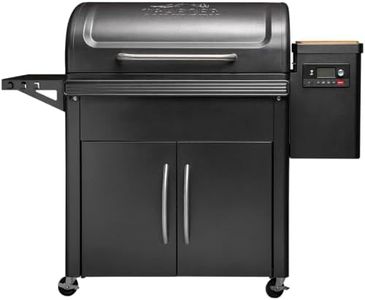Traeger Silverton XL Wood Pellet Grill and Smoker, WiFi Pellet Smoker Grill with Super Smoke Mode, D2 Controller, Large 854 sq. in. Cooking Area, Outdoor BBQ Electric Pellet Smoker + Full Length Cover