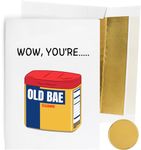 Funny Birthday Card for Men or Women - for Boyfriend, Girlfriend, bf, gf, Husband, Wife, Sister, Brother, etc | for him or her - Gag joke gift | 21st 25th 30th 40th 50th 60th 65th 70th