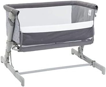 Chicco Next2Me Go, Lit Bébé, Compatible avec Plusieurs Lits, Hauteur Réglable, Inclinable, Bonne Ventilation, Matelas et Sac de Voyage Inclus