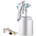 Professional Pneumatic Tool R77 Spray Gun with 1000cc Cup 3.0mm Nozzle, Siphon Feed Paint Sprayer