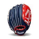 Franklin Sports Baseball and Softball Glove - Field Master USA - Baseball and Softball Mitt - Adult and Youth Glove - Right Hand Throw - 13"