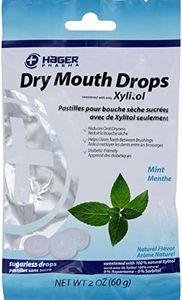 Hager Pharma Dry Mouth Drops, Mint, 2 Ounce