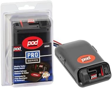 TEKONSHA Pro Series 80500 POD Trailer Time-Delay Electric Brake Controller for Trailers with 1-2 Axles, Compatible with Ford, GM, Chevy, Dodge, RAM, Toyota, Jeep, and More with 2 and 4 Brakes