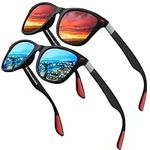 Polarised Sunglasses Mens Women Retro For Summer Travel Holidays Fishing Driving Hiking Ultralight Classic Vintage Sun Glasses UV Protection