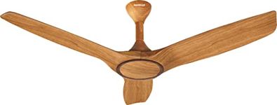 Havells 1200mm Stealth Wood Energy Saving Ceiling Fan (Pinewood Cola Chrome, Pack of 1)