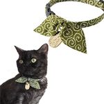 Necoichi Ninja Cat Collar (Green) w
