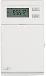 Lux ELV4 Line Voltage Programmable 5-2 Day Thermostat; 1 Heat, Line Voltage Only