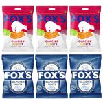 Fox's Glacier Fruits & Mints Pack of 6, 100g