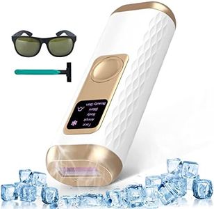 Epilateur Lumiere Pulsee, IPL Epilateur Laser, avec 999,900 Flashes, 2 Modes et 5 Niveaux D'énergie, pour Femme et Homme, Visage/Bras/Jambes/Aisselles/Bikini