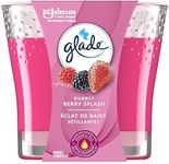 Glade Scented Candle, Bubbly Berry 