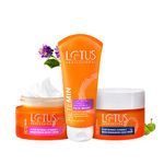 Lotus Professional Retemin Retinol + Vitamin C Day Night Combo | Day Cream 50g | Night Cream 50g | Face Wash 100ml | 200g