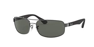 Ray-Ban Unisex Rb 3445 Sunglasses, Gunmetal, 61 UK