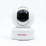 CP PLUS 5 MP Resolution Smart Wi-fi Ai CCTV Camera | 2 Way Talk | Human Body Detection & Motion Tracking Alert | Supports Vehicle & Crossline Detection Powered by Ai | Advanced Night Vision | CP-E51AR