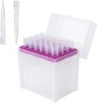 FOUR E'S SCIENTIFIC 5ml Pipette Tips - Universal 5000ul Sterile Pipette Tips Racked RNase/DNase Free & Pyrogen Safe, Autoclavable, 1 Rack 24 Tips