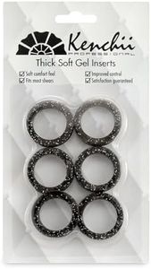 Kenchii Extra Soft Premium Shear Finger Ring Inserts - Thick, Quality Comfort. Elevate Your Grooming Experience with Precision and Style in Multiple Colors