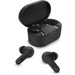 PHILIPS TAT1108BK/00 True Wireless Earbuds, in-Ear Active Noise Cancelling Bluetooth v5.3 Earphones with Mic, 15H Play Time, Shank Shape, IPX4, Touch Controls & Charging Case for iPhone/iPad (Black)