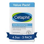 Cetaphil Gentle Cleansing Bar, 4.5 Ounce Bar (Pack of 3) by Cetaphil