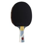 JOOLA Omega Strata - Table Tennis Racket with Flared Handle - Tournament Level Ping Pong Paddle with Riff 34 Table Tennis Rubber - Designed for Spin