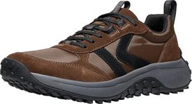 KEEN Men's Ks86 Comfortable Durable Retro Style Sneakers, Dark Earth/Black, 14