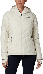 Columbia Women's Heavenly Hooded Jacket, Chalk, M