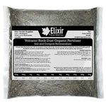Elixir Gardens Volcanic Rock Dust | Organic Fertiliser/Soil Conditioner & Compost Activator | 25kg | Treats 50sqm