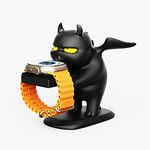 IWatch Stand Charger Compatible with Apple Watch Series Ultra 2 10/9/8/SE2/7/6/SE/5/4/3/2/1 (49mm,45mm,44mm,42mm,41mm,40mm, 38mm),Cute Dinosaur iWatch Charging Dock,Supports Nightstand Mode