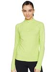 Van Heusen Women Proactive Elite High Stretch T-Shirt - Anti Stat, Full Sleeve_88406_Acid Lime_M