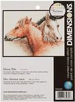 Dimensions Horse Pals Counted Cross