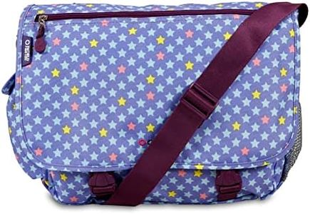 J World New York Terry Cute Messenger Bag for Women Kids School, Stardust, Stardust, One Size, Terry Cute Messenger Bag for Women Kids School