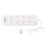 HPM General Purpose 4 Outlet USB Sw