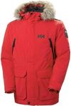 Helly Hansen Men's Standard Reine Parka Jacket, 162 Red, Large