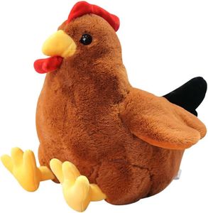 Ryttir 17.7" Chubbier Large Chicken Stuffed Animal,Soft Chicken Plush Stuffed Chicken Pillow for Kids and Adults - Perfect Christmas Décor Chicken Gifts for Cuddling and Room Decoration