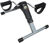 KOMODO Pedal Exerciser with Digital Display with Adjustable Resistance - Mini Exercise Bike for use while Sitting on a Chair