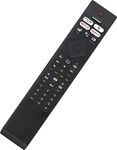 Universal Voice Remote Control Compatible with Philips 398GM10BEPHNR041SY 398GM10BEPHN0041HT YKF474-B003 YKF474-B012 2021/2023 Ambilight Smart 4K UHD LED OLED Android TVs