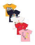 Donuts by Unlimited Baby-Boy's Regular T-Shirt (281949220ASOHS_Assorted 5 02Y)