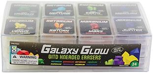 Raymond Geddes Galaxy Glow Kneaded Erasers for Kids (Pack of 24)