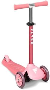 Flyer Glider Jr., EZ Steer Toddler Scooter, Pink, for Kids Ages 2-5 Years Old